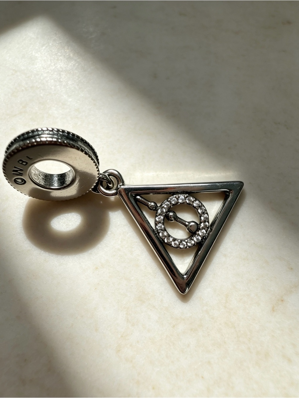 Pandora Harry Potter Deathly Hallows Dangle Charm S925